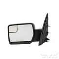LH MIRROR OUTSIDE REAR VIEW STD TYPE; MANUAL; TEXTURED FORD F150 20112014