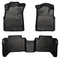 Husky Liners 09-12 Ford F-150 Super Crew Cab WeatherBeater Combo Gray Floor Liners