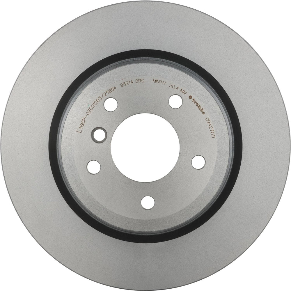 Brembo 06 BMW 330i/330xi/09-11 335d/07-13 335i Rear Premium UV Coated OE Equivalent Rotor