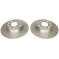 Power Stop 2019 Volkswagen Jetta Rear Evolution Drilled & Slotted Rotors - Pair