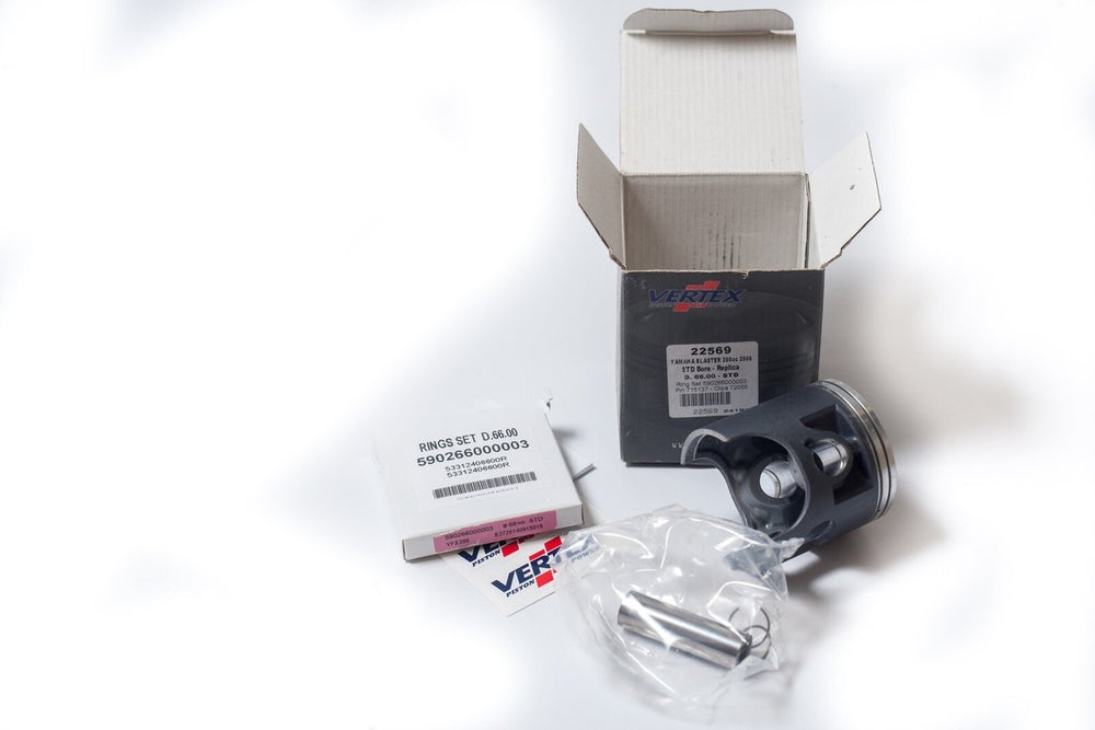 Vertex Piston 88-06 Yamaha YFS 200 Blaster 200cc Cast Replica Piston Kit