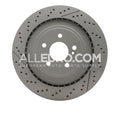 DFC 10-18 Mercedes-Benz C63 AMG Rear Drilled GeoSPEC Coated Rotor and Slotted
