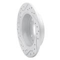 R1 98-02 Acura Cl Rear Right Drilled & Slotted Geoperformance Rotor