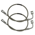 Rock Krawler 07-18 Jeep Wrangler JK/JKU Long Travel Stainless Steel Rear Brake Lines