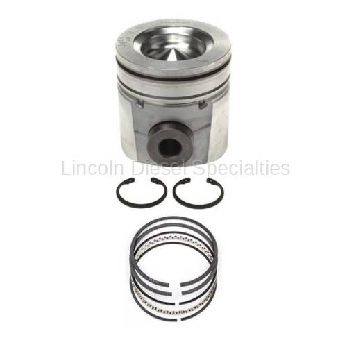 PISTON WITH RINGS