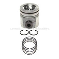 PISTON WITH RINGS