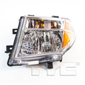 RH HEADLAMP LENS/HOUSING HONDA PILOT 20032005