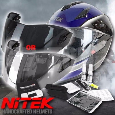 Stilo Helmets blue auto part