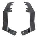 Hood Hinge LED Bracket Black Mild Steel Bolt-on no drilling required to mount (2) 3 Inch ZROADZ or similar style LED Pod Lights