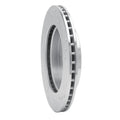 DFC 95-04 Ford Contour Rear Left Drilled & Slotted Silver Brake Rotor