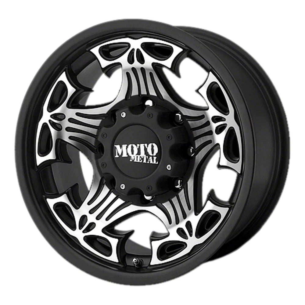MO909 17X9 8X170 G-BLK MACH -12MM