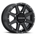 Raceline A92B Hostage 12x7in / 4x110 BP / 4-3 10mm Offset / 132.5mm Bore - Satin Black Wheel
