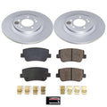 Power Stop 2023 Hyundai Sonata Rear Z17 Coated Brake Kit