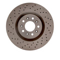 DFC 05-06 Ford GT Rear Drilled Brake Rotor