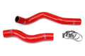 HPS Performance Red Reinforced Silicone Radiator Hose Kit Coolant for Honda 06-11 Civic Non Si R18A1 R16