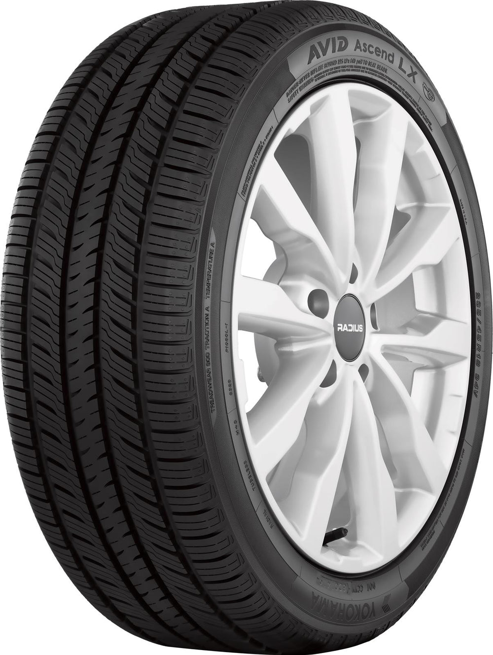 Yokohama Avid Ascend LX Tire - 205/65R15 94H