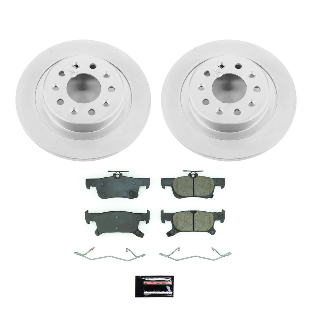 Power Stop 17-18 Buick Envision Rear Z17 Coated Brake Kit