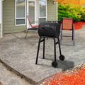 DYNA GLO COMPACT BARREL CHARCOAL GRILL
