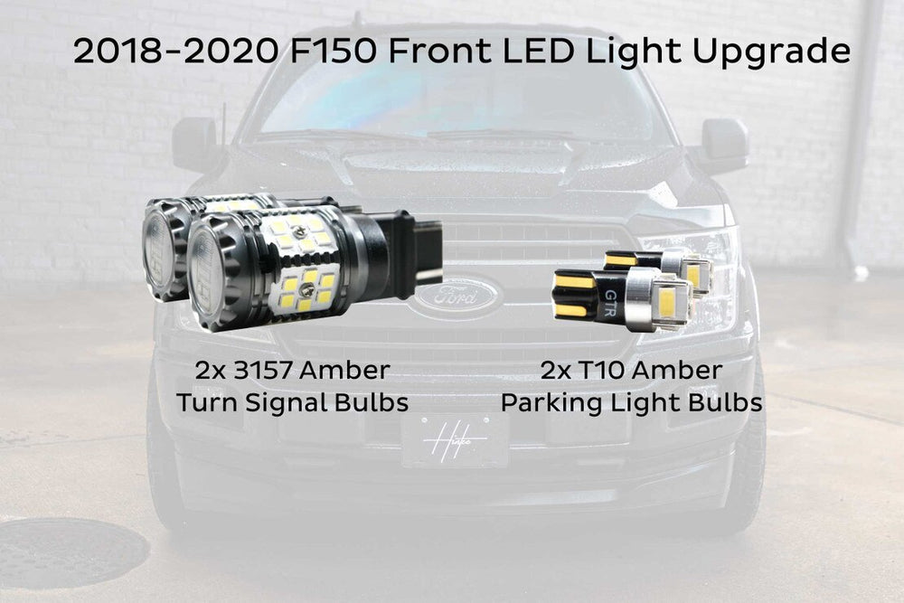 FRONT LED UPGRADE KIT: 18-20 F150