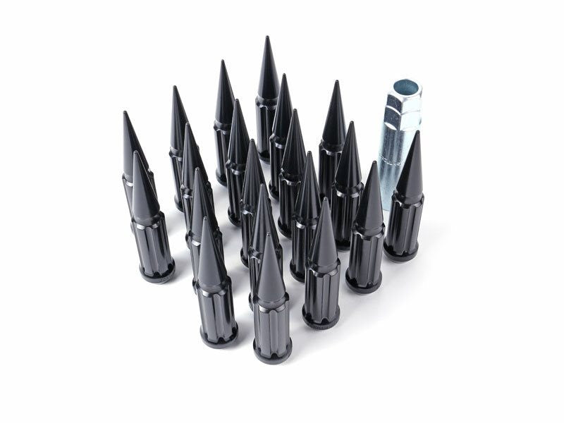 5 LUG 14-1.50 SHORT SPIKE KIT BLK