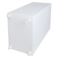 FRESH WATER TANK WT2462 24 X 14 X 10 15 GAL W/ .5IN FITTINGS