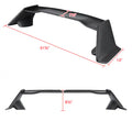 4 DOOR T-R STYLE SPOILER- MATTE BLACK