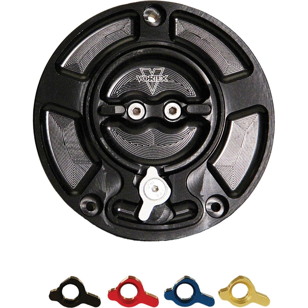 Vortex Racing V3 Fuel Cap Kawasaki- Black