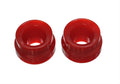 Energy Suspension Universal 4.5in Tall x 4.5in Long x 2.5in Wide Red Bump Stops (2 per set)