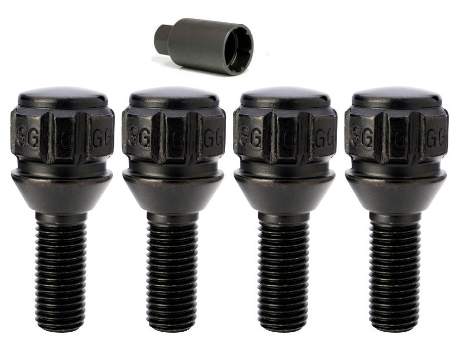 Gorilla SYS BOLT LOCK CONE 14-1.25 BLK 27MM