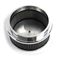Air Cleaner 6-3/8in Round Polished