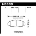 ~(10 lbs. 8X4X3)~ Hawk Performance Brake Pads HPS 5.0