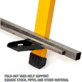 DEWALT ADJUSTABLE HEIGHT PORTABLE STEEL WELDING SAWHORSE