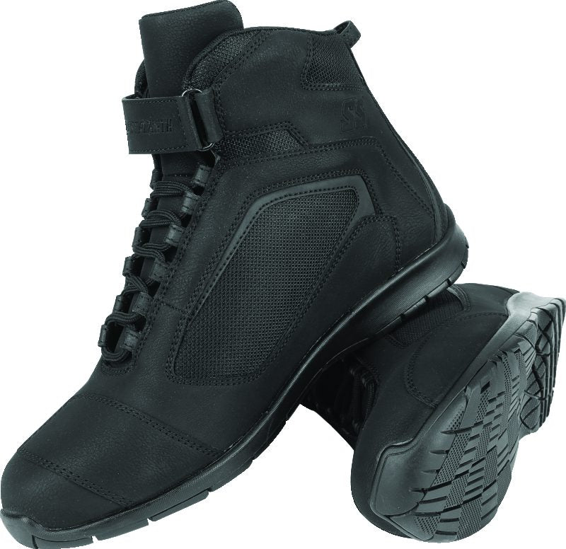 Speed and Strength Moment of Truth Leather Shoe Black Size - 12