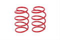 BMR 05-14 S197 Mustang GT Front Performance Version Lowering Springs - Red