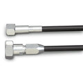 Speedometer Cable Kit U-Cut-To-Fit Black