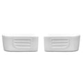 GLOSS WHITE BUMPER OVERLAY WITHOUT