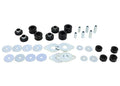 Body mount - bushing 2 Shell Bushings 10 Bushings 4 Plates 6 Tubes 12 Washers Grease Install Guide