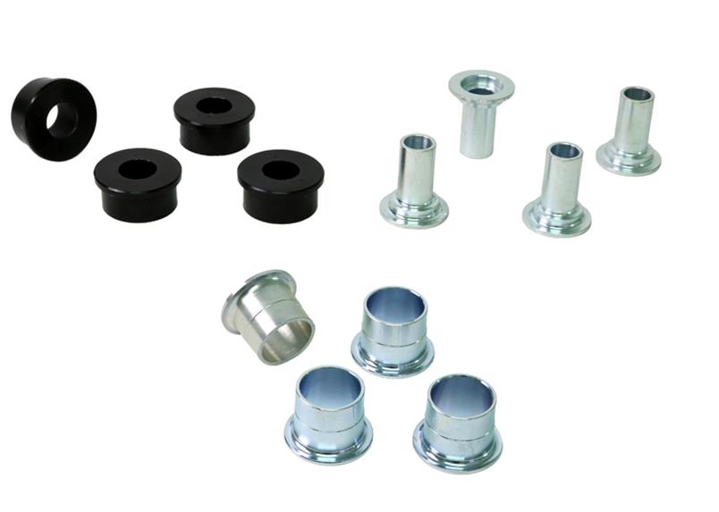 Control arm - upper bushing 4 Bushings 4 Shells 4 Tubes Install Guide Grease