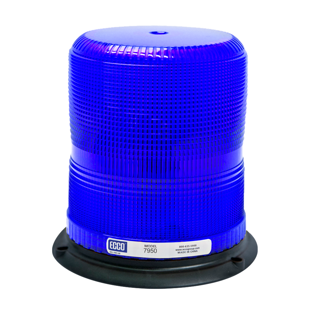 LED BEACON: PULSE II 1248VDC PULSE8 FLASH 7IN BLUE