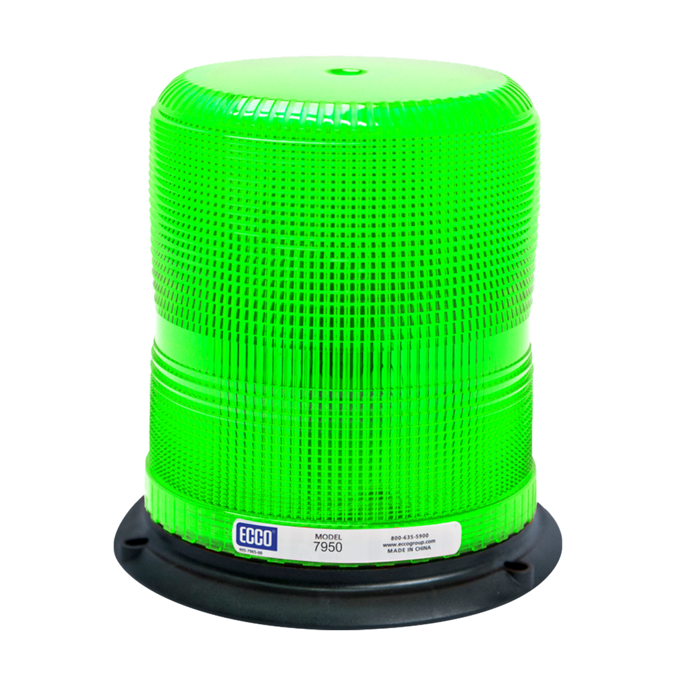 LED BEACON: PULSE II 1248VDC PULSE8 FLASH 7IN GREEN