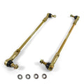 ~(2 lbs. 12X4X4)~ Jeep Wrangler Adjustable Rear Sway Bar End Link 07 Up JK/JL Adjustable Front Sway Bar End Link 07-18 JK