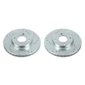 Power Stop 18-19 Nissan Kicks Front Evolution Drilled & Slotted Rotors - Pair