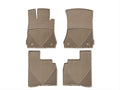 WeatherTech 2007 - 2014 Mercedes-Benz S-Class Tan Front and Rear All-Weather Floor Mats MB W221 T
