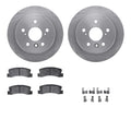 R1 Concepts E- Line Series Brake Rotor with Ceramic Brake Pads Hdw Fits Lexus ES300