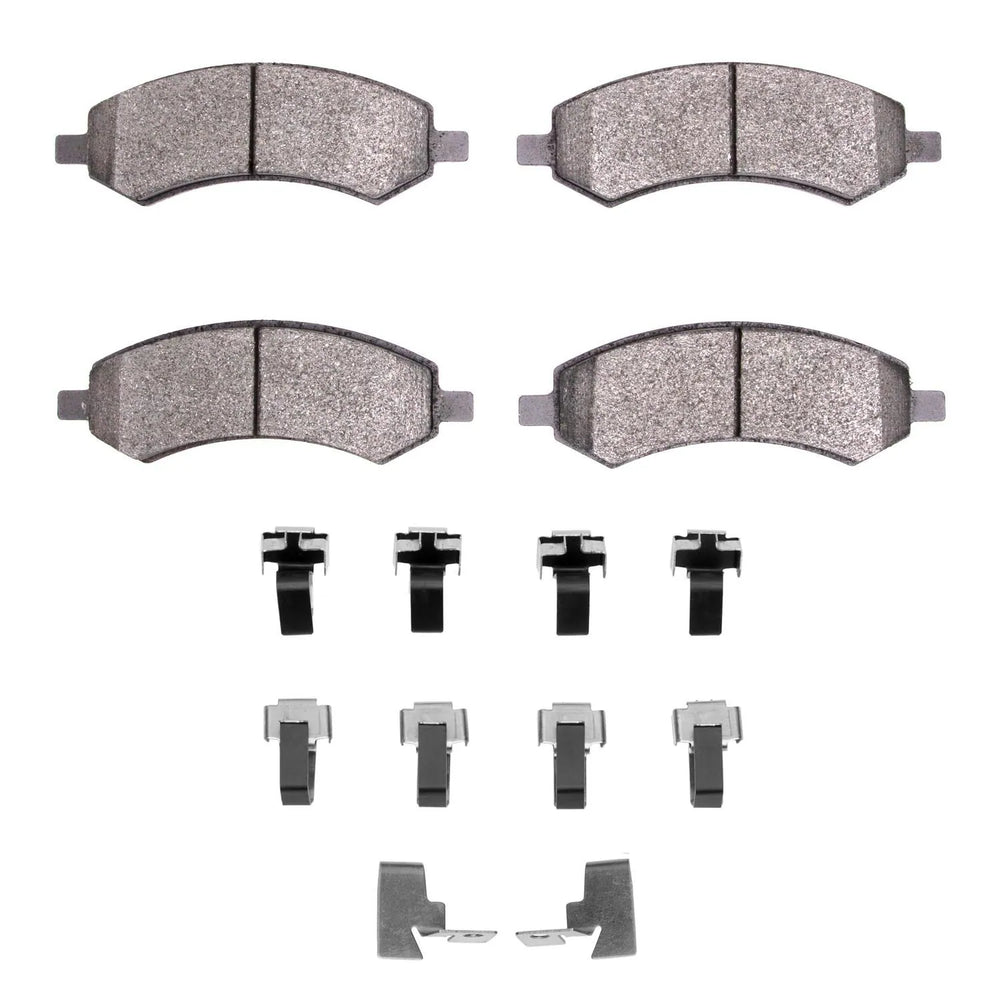 R1 2005-2024 Chrysler Aspen Front Performance Off-Road/Tow Brake Pads & Hardware Kit