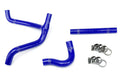 HPS Performance Black Reinforced Silicone Radiator Hose Kit Coolant for Suzuki 06-07 RMZ450