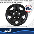 WS 07-21 TUNDRA GL BK 18" 5 SPOKE