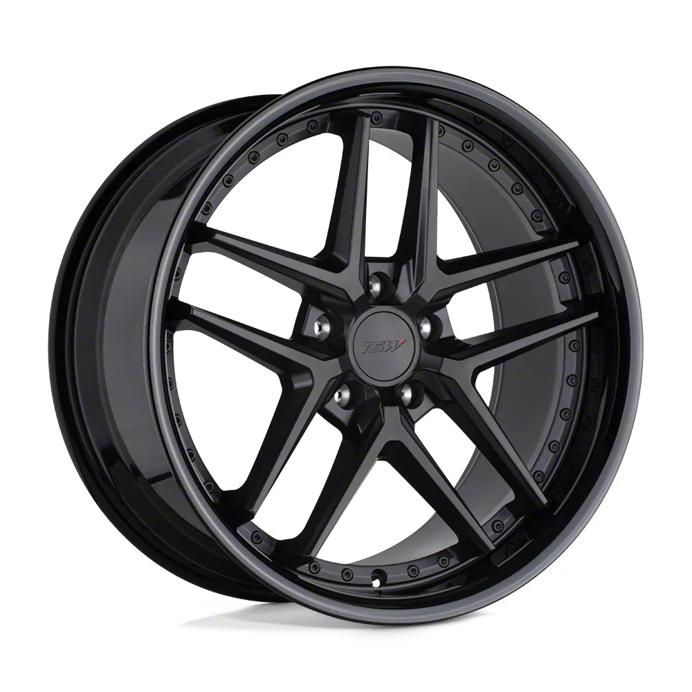 TSW TWREM 19X9.5 5X120 M-BLK GL-BLK LIP 20MM - 1995REM205120B76