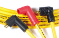 8.8MM Spiral Spark Plug Wire Set, Sbc V8, Stock Boots, Yellow ACCEL