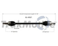 NEW CV AXLE